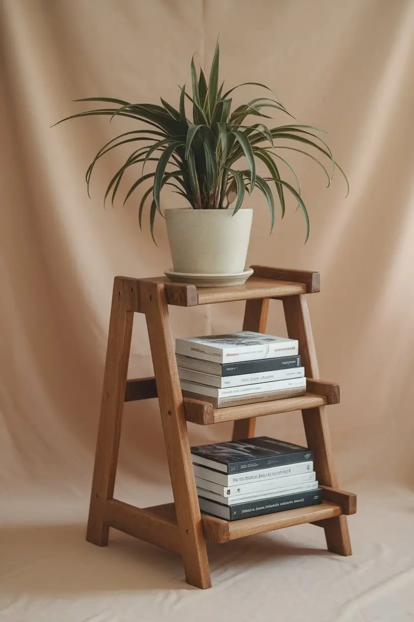 bookshelf styling bedroom