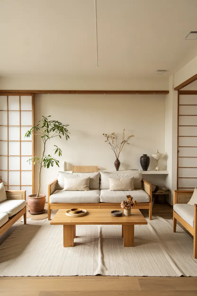 Japandi Living Room
