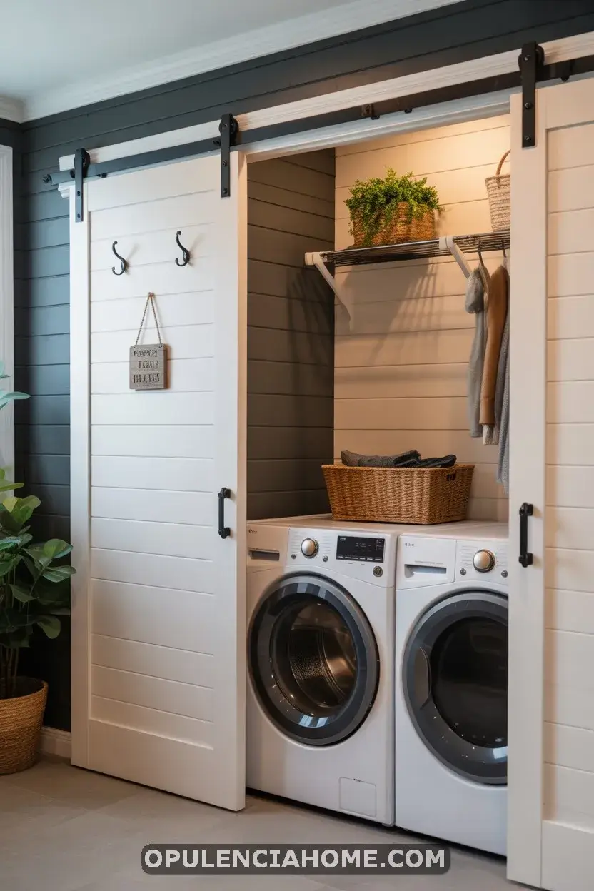 Small laundry room makeover
