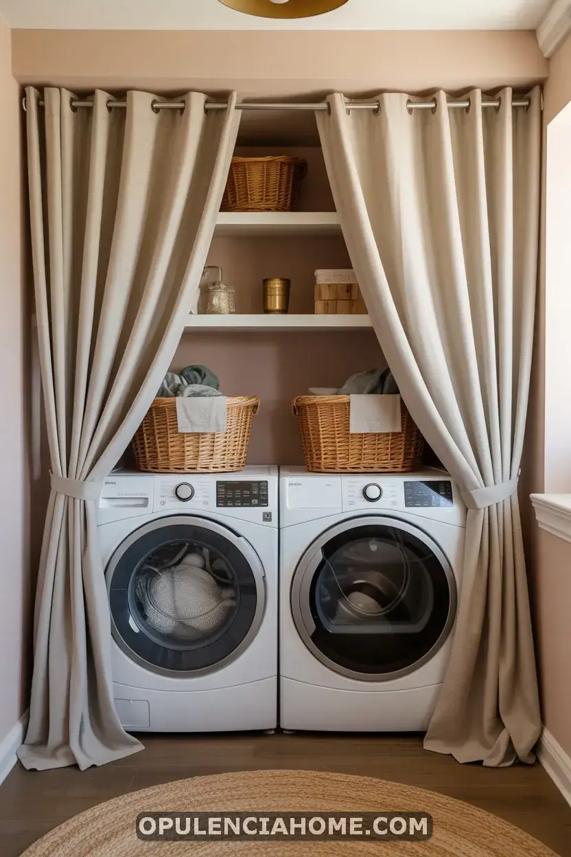 Small laundry room makeover