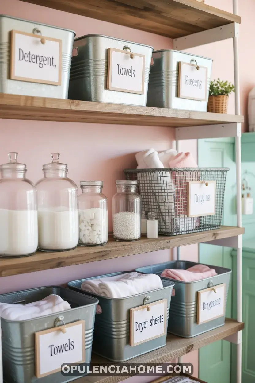 Small laundry room makeover