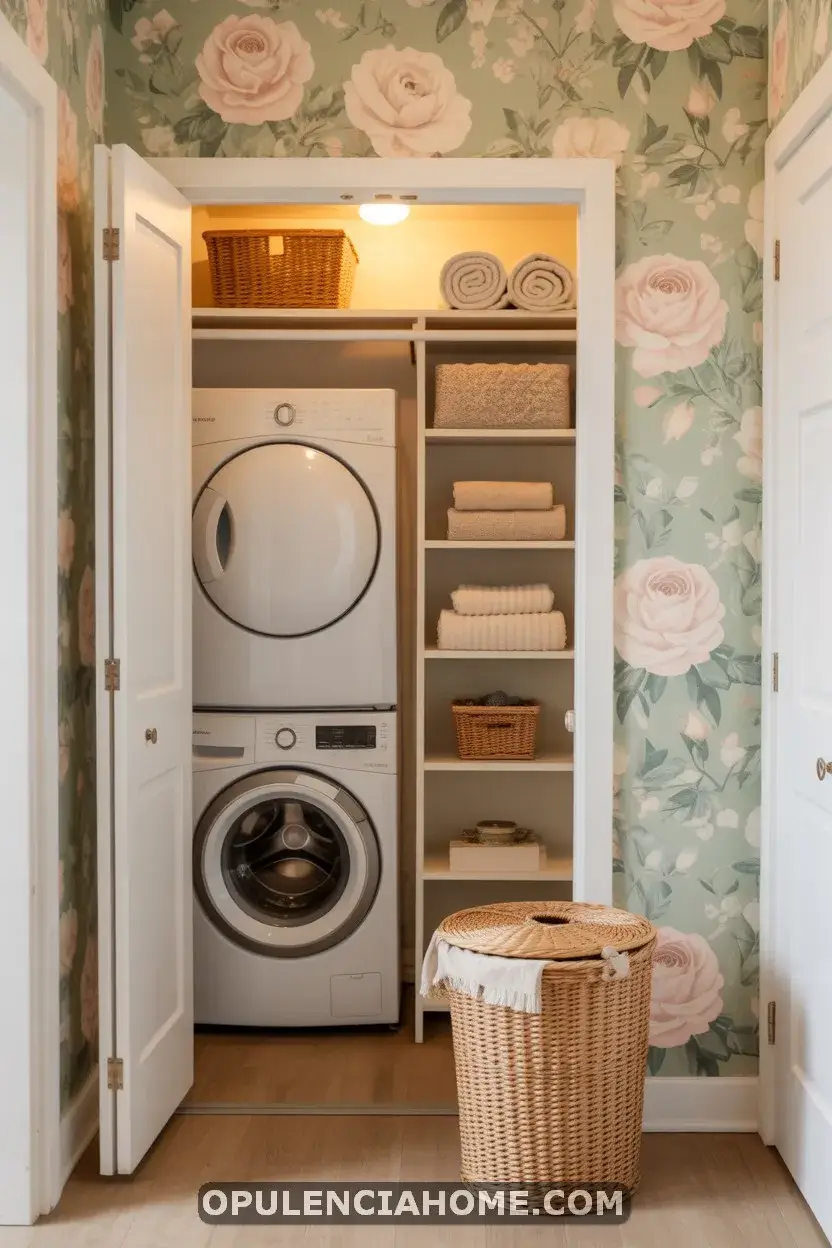 Small laundry room makeover
