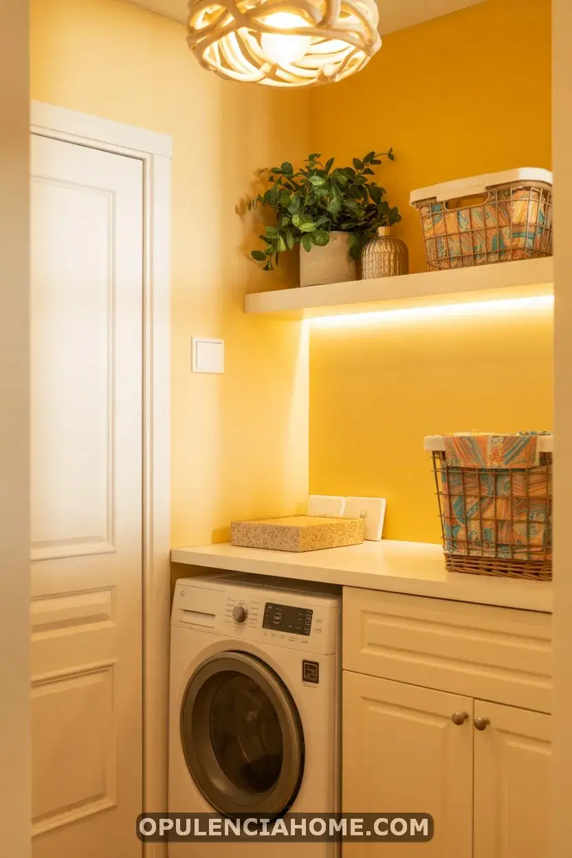 Small laundry room makeover