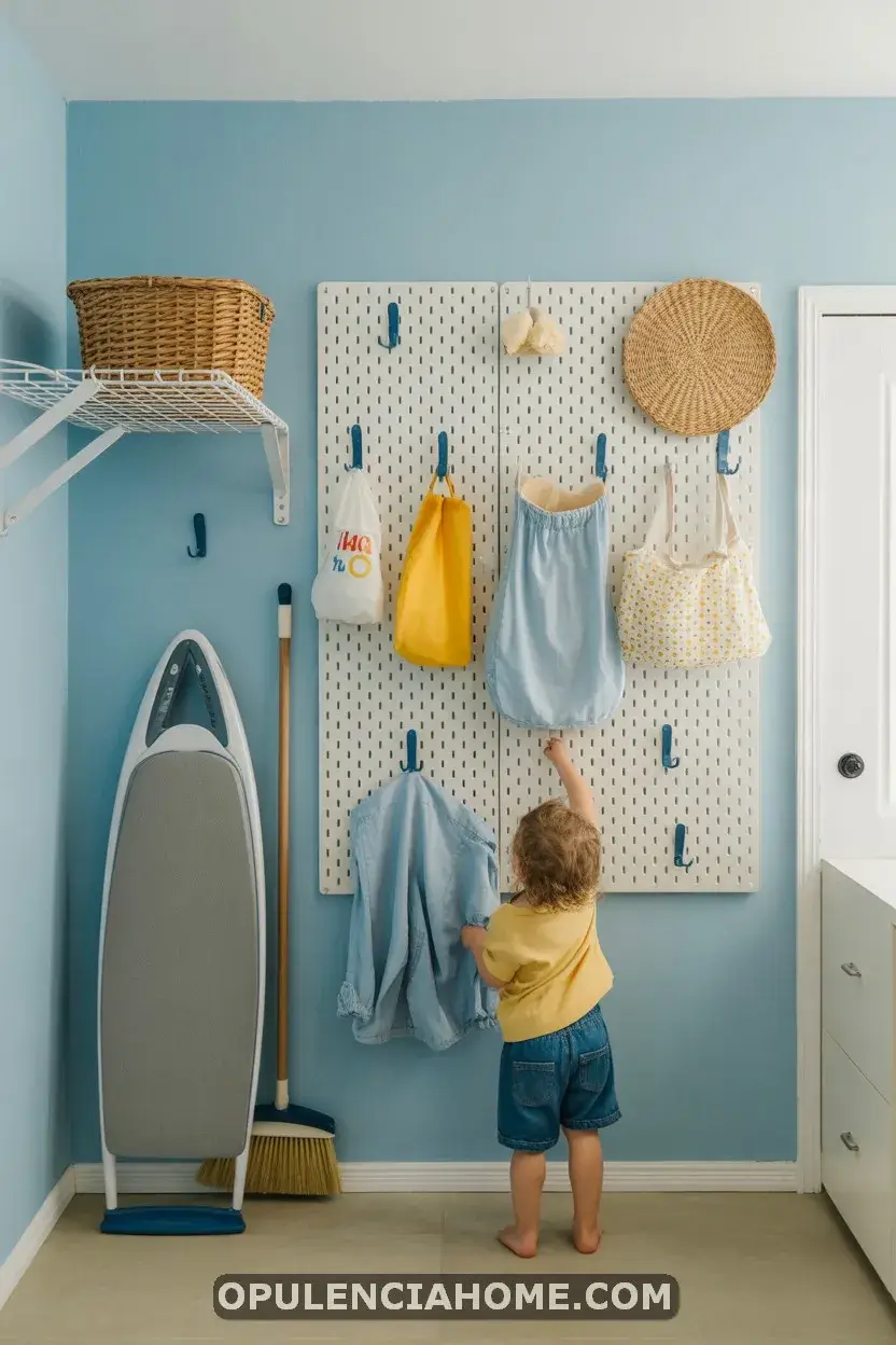 Small laundry room makeover