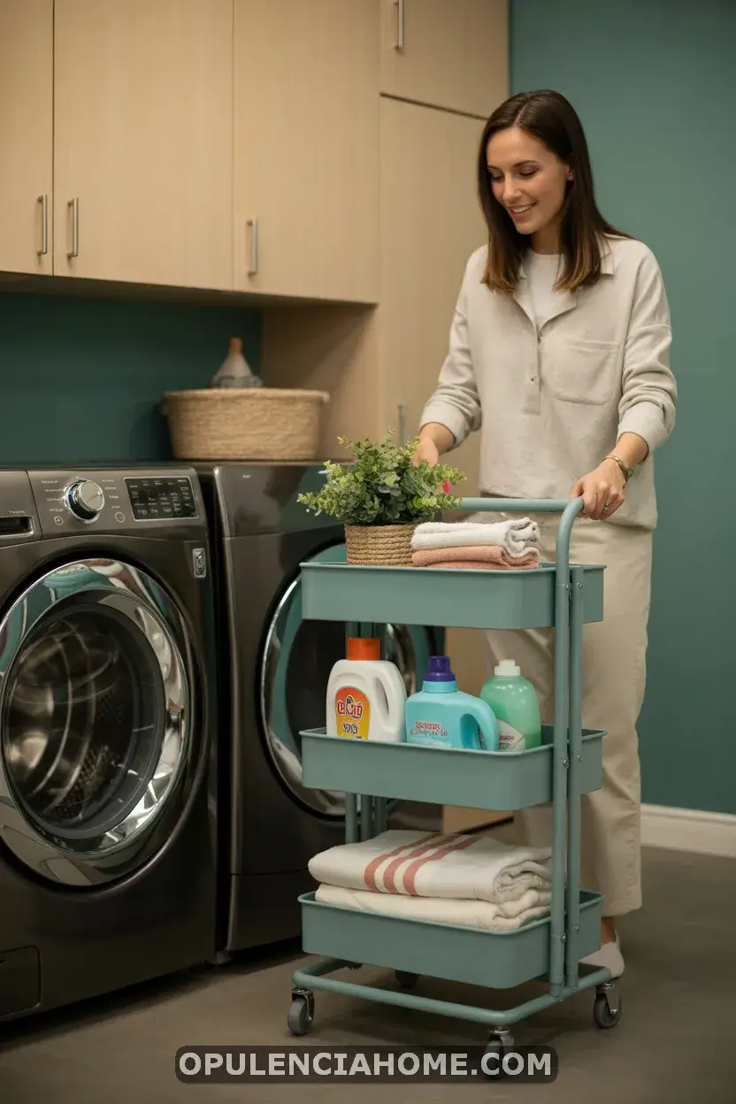Small laundry room makeover