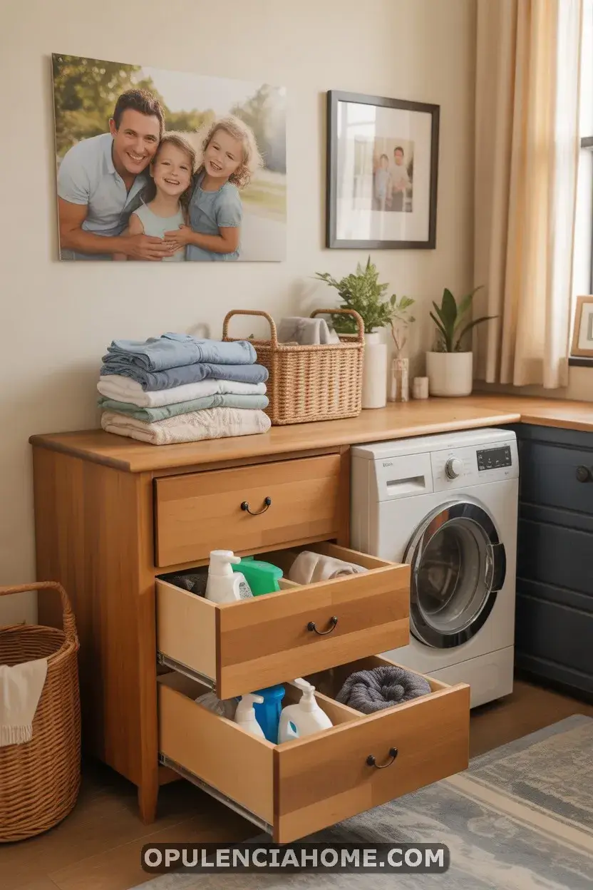 Small laundry room makeover