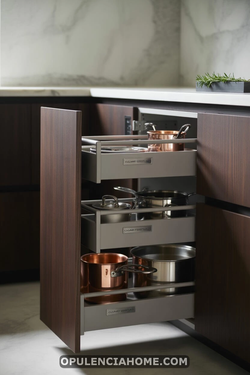 Small kitchen organization