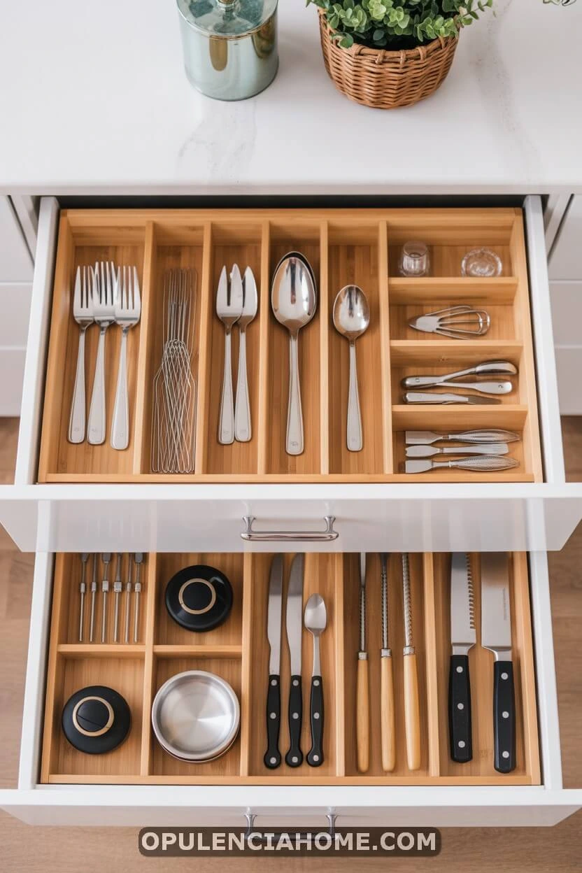 Small kitchen organization
