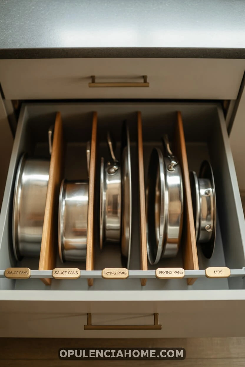 Small kitchen organization