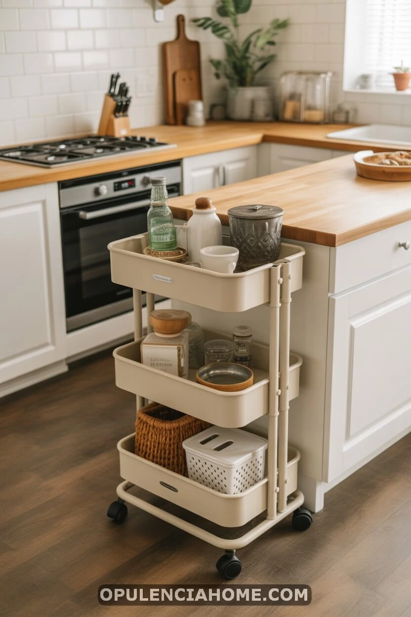 Small kitchen organization