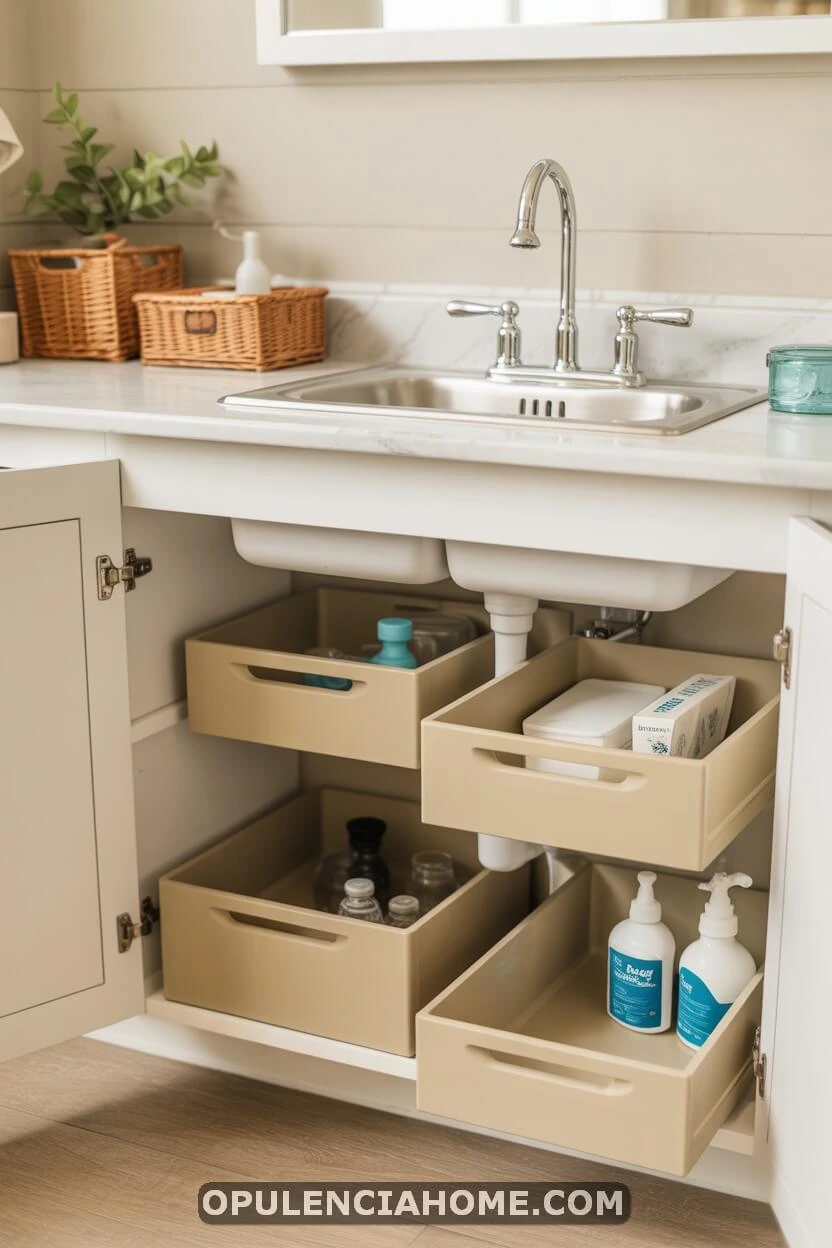 Small kitchen organization