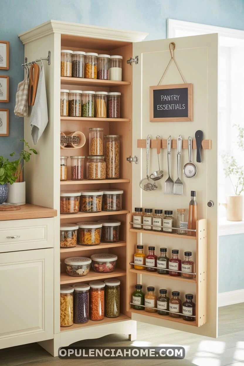 Small kitchen organization