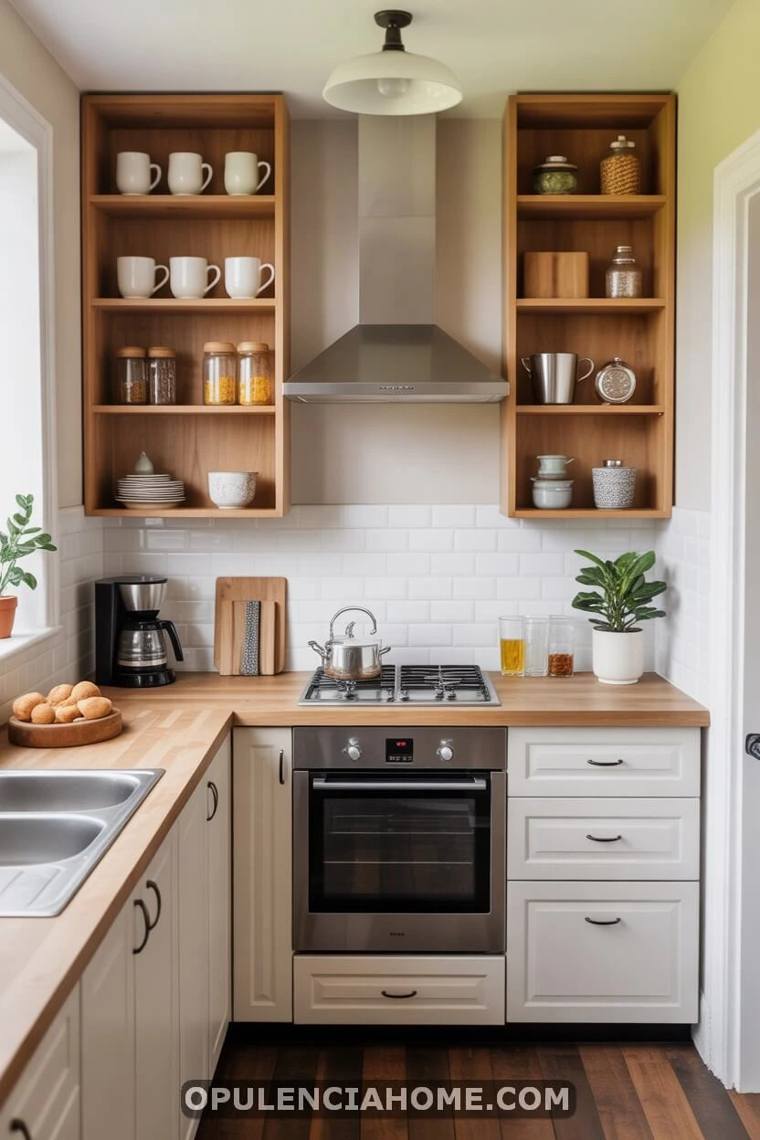 Small kitchen organization