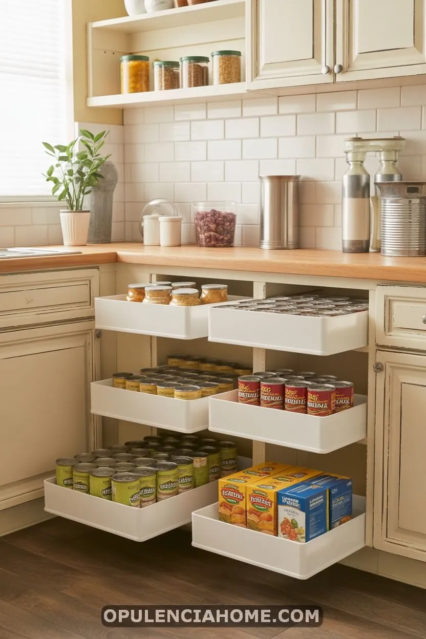 Small kitchen organization