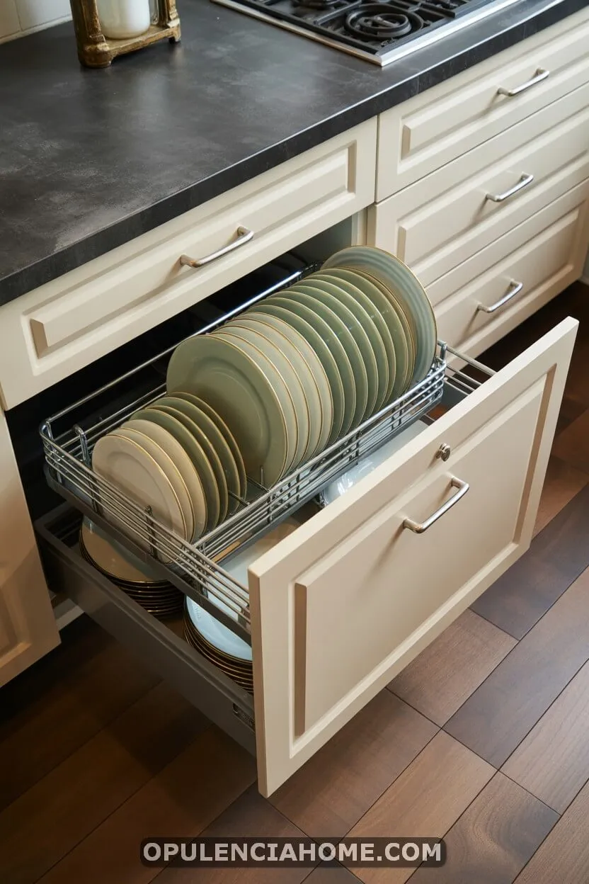 Small kitchen organization