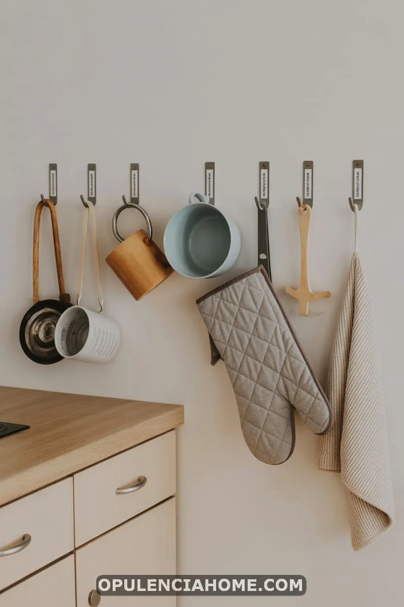 Small kitchen organization