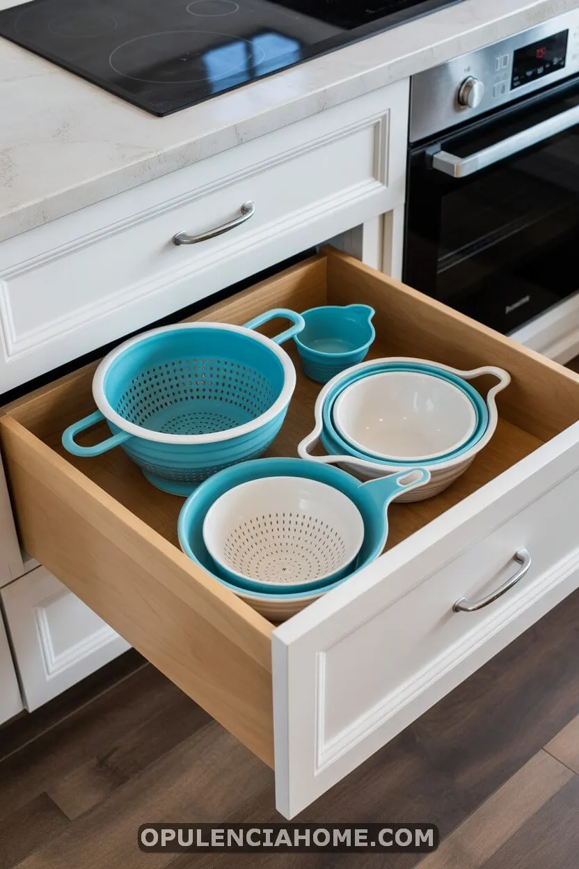 Small kitchen organization