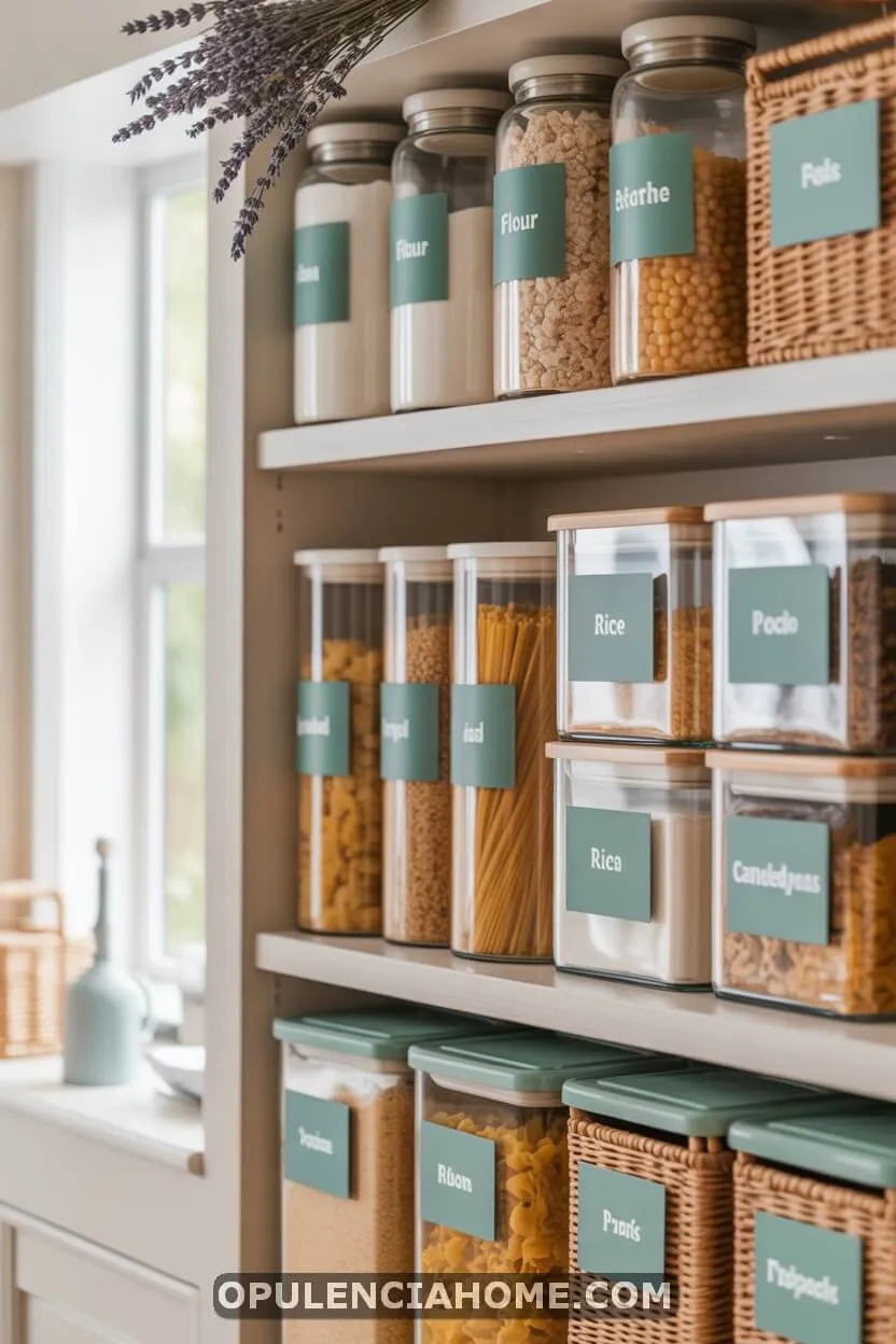 Small kitchen organization