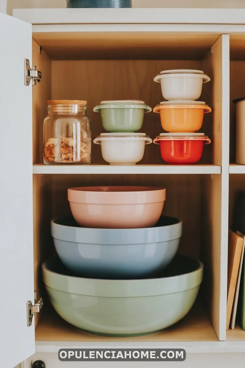 Small kitchen organization