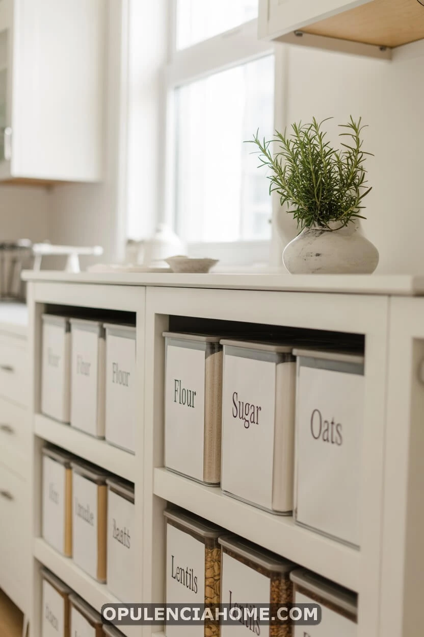 Small kitchen organization